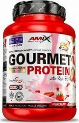 Amix Nutrition Gourmet Protein, 1000 g, Strawberry-White Chocolate