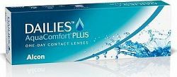 Dailies AquaComfort Plus (30 šošoviek) dioptrie: -12.00, zakrivenie: 8.70
