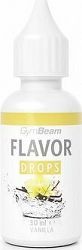 GymBeam Flavor Drops 30 ml, vanilka