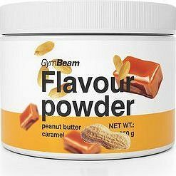 GymBeam Flavour powder, arašidové maslo karamel