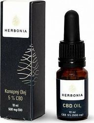 Herbonia Konopný Olej – 5 % CBD