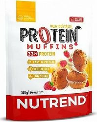 Nutrend Protein Muffins 520 g Vanilka s malinami