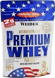 Weider Premium Whey 500 g, strawberry-vanilla