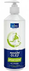 Alpa masážny olej športový 500 ml