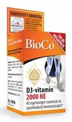 BioCo D3 vitamín 2000 IU 100 tabliet