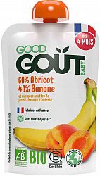 Good Gout Bio Marhuľa s banánom 120 g