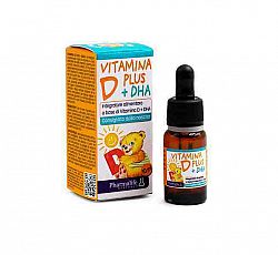 Pharmalife Vitamín D + DHA pre deti 10 ml kvapky
