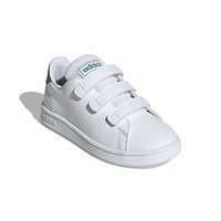 ADIDAS Detská tenisová obuv Neo Advantage Clean bielo-zelená BIELA 31