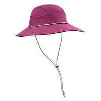 FORCLAZ Dámsky trekingový klobúk Trek 500 s ochranou proti UV fialový FIALOVÁ 56-58cm