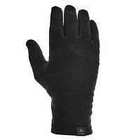 FORCLAZ Spodné rukavice Trek 100 z recyklovaného polyesteru na horskú turistiku čierne ČIERNA XL/XXL