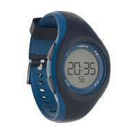 KALENJI Bežecké hodinky so stopkami W200 S modré MODRÁ 1