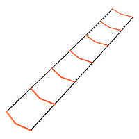 KIPSTA Tréningový rebrík Essential 3,20 m oranžový ČERVENÁ