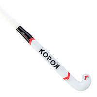 KOROK Hokejka FH995 na pozemný hokej pre skúsených hráčov low bow 95 % karbónu ČIERNA 36.5