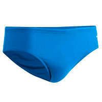 NABAIJI Pánske slipové plavky 100 Basic modré MODRÁ 42