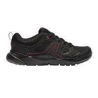 NEWFEEL Dámska obuv HW 100 na športovú chôdzu čierno-ružová ČIERNA 38