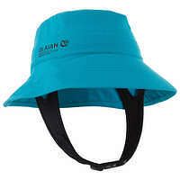 OLAIAN Detský klobúk na surfovanie proti UV žiareniu modrý TYRKYSOVÁ 6 - 8 ROKOV