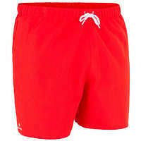 OLAIAN Krátke plážové šortky Hendaia NT červené ČERVENÁ XL