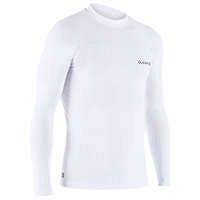OLAIAN Pánske tričko Top 100 s ochranou proti UV žiareniu s dlhým rukávom biele BIELA M