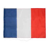 PLASTIMO Súprava 3 národných lodných francúzskych vlajok N, C, Francúzsko