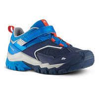 QUECHUA Detská nízka obuv Crossrock na horskú turistiku 24 - 34 modrá MODRÁ 25