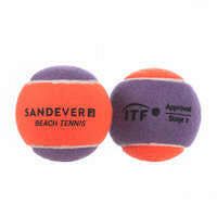 SANDEVER Loptičky na plážový tenis BTB 900 S Purple 2 ks
