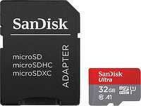 SANDISK Pamäťová karta microSD HC 32 GB + adaptér SD, trieda 10, schválená A1